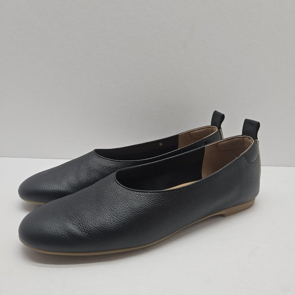 Everlane The Italian Leather Day Glove Flat Shoe 6